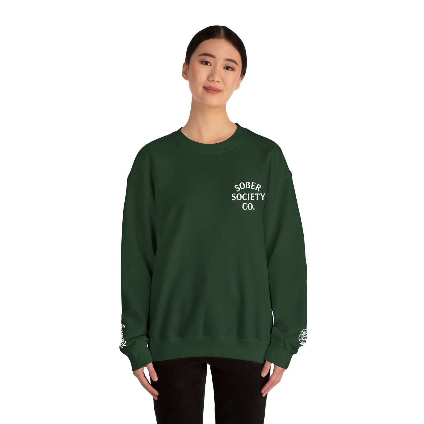 Sober Society Crewneck Sweatshirt