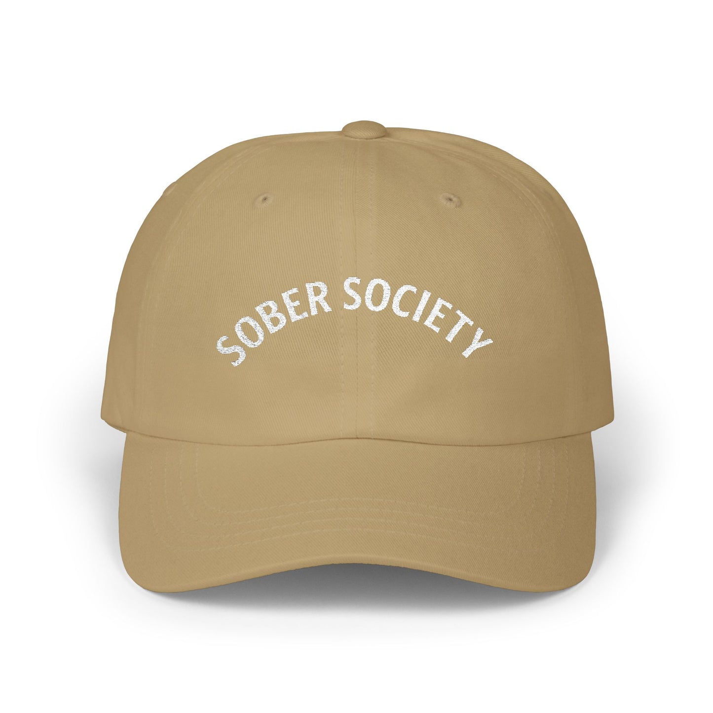 Sober Society Classic Dad Cap