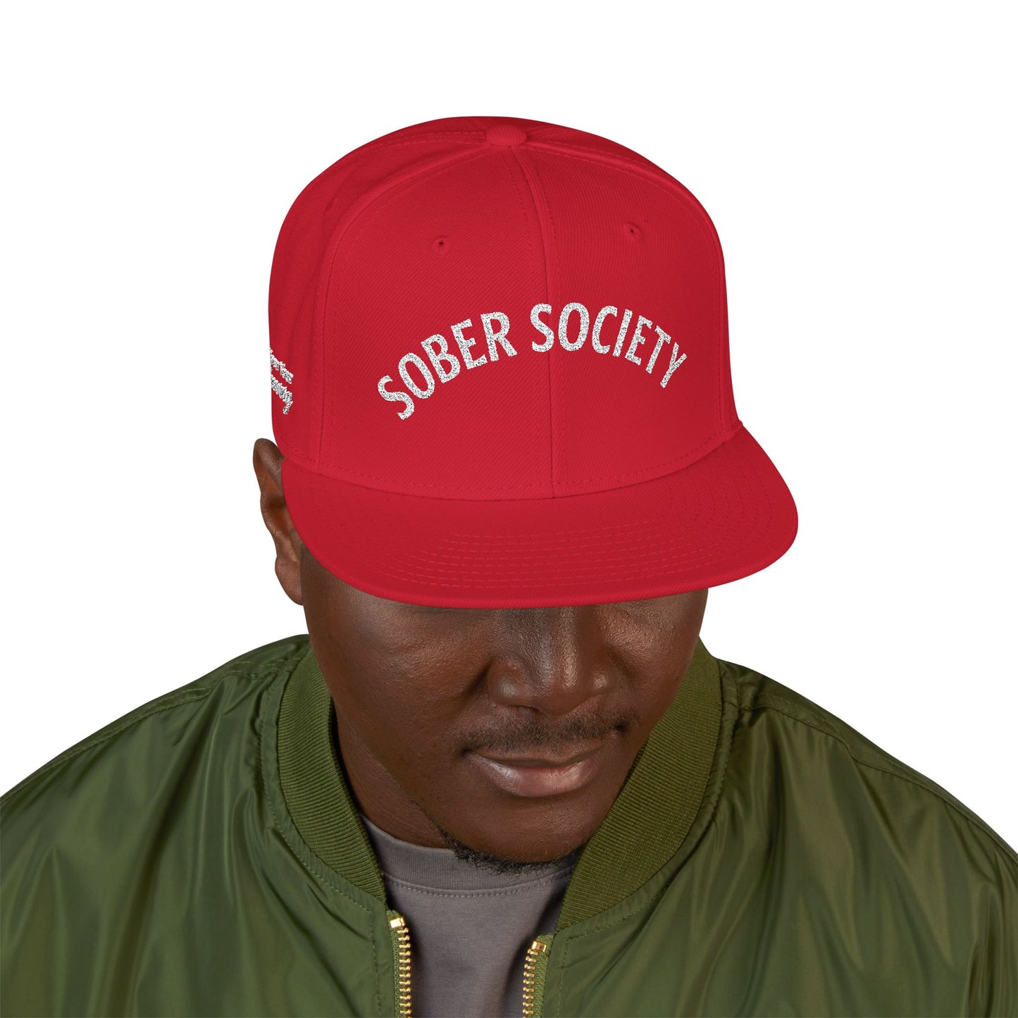 Sober Society Co. Snapback Hat
