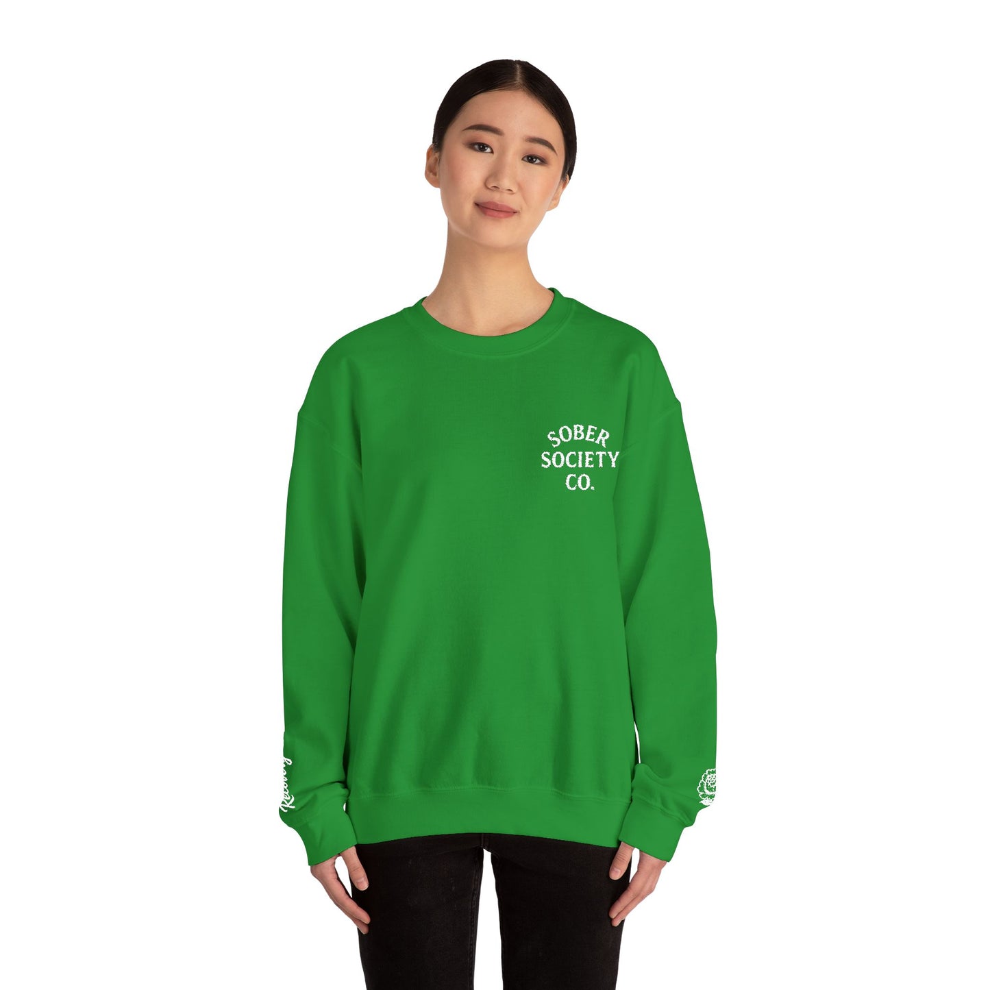 Sober Society Crewneck Sweatshirt