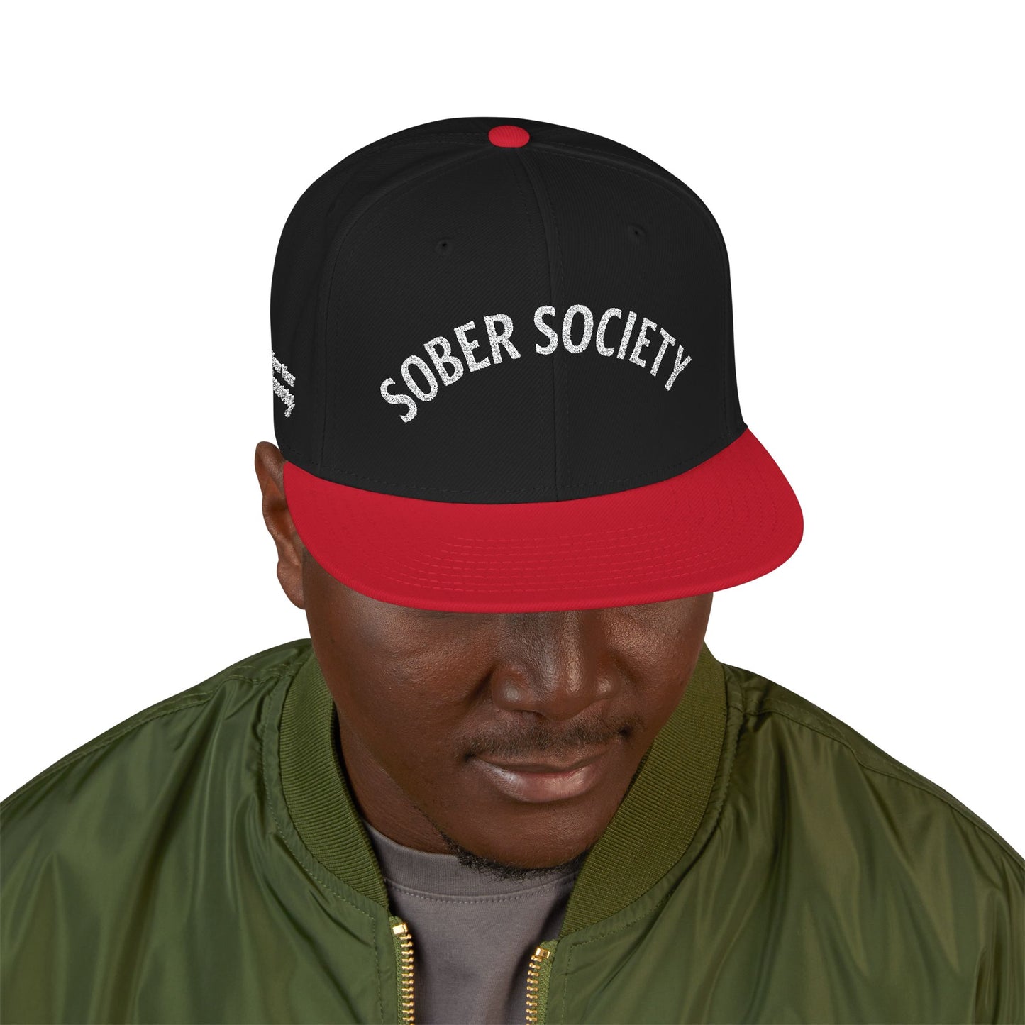 Sober Society Co. Snapback Hat