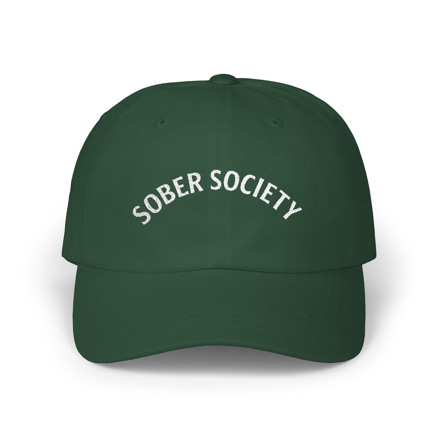 Sober Society Classic Dad Cap